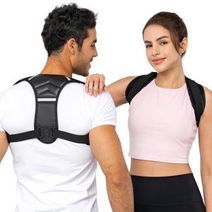 Benoo Back Posture Corrector for Women & Men: Comfortable & Adjustable Back Brace to Improve Posture & Relieve Back Pain