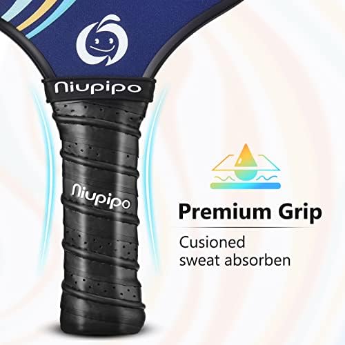 USAPA Approved Lightweight Pickleball Rackets for Casual Players | Durable Fiberglass Surface Picks with Polypropylene