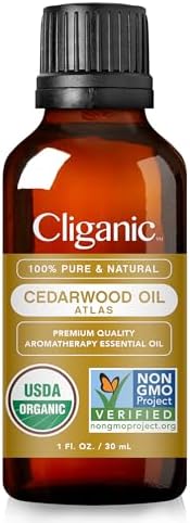 Cliganic Organic Frankincense Essential Oil - Boswellia Serrata, 100% Pure Natural Undiluted, for Stress Relief and Rela