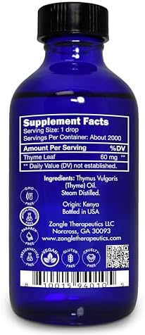 100% Pure Frankincense Essential Oil, Food Grade, for Face and Beauty, by Zongle Therapeutics, 4 OZ | Edible Frankincen