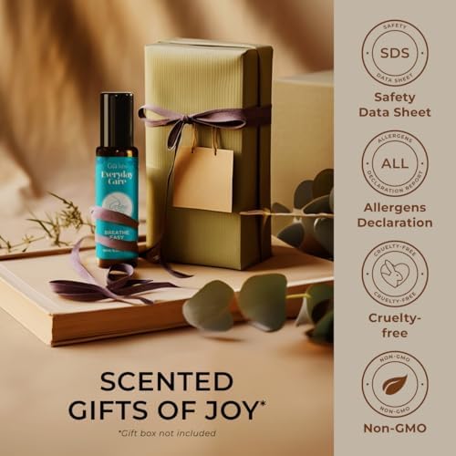 Gya Labs Frankincense & Somali Myrrh Essential Oil Roll On - Convenience - Camping Enthusiasts - Aromatherapy Relief, Cl