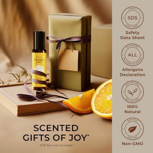 Gya Labs Frankincense & Somali Myrrh Essential Oil Roll On - Convenience - Camping Enthusiasts - Aromatherapy Relief, Cl