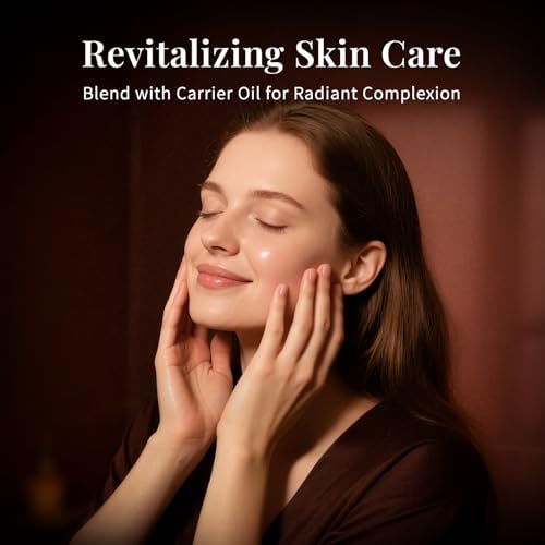 Sujuaba Sandalwood Oil for Diffuser and Skincare 4 Fl Oz - 100% Natural Aromatherapy Oil - Perfect for Relaxation and DI