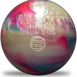 ELITE Pre-Drilled Star Polyester Bowling Ball for Beginner Straight Bowlers - Spare Shooting and League Perfect