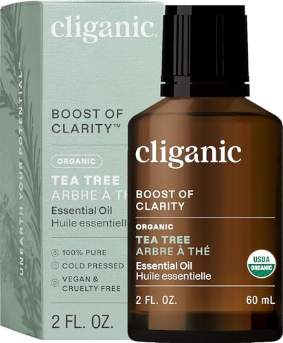 Cliganic Organic Frankincense Essential Oil - Boswellia Serrata, 100% Pure Natural Undiluted, for Stress Relief and Rela