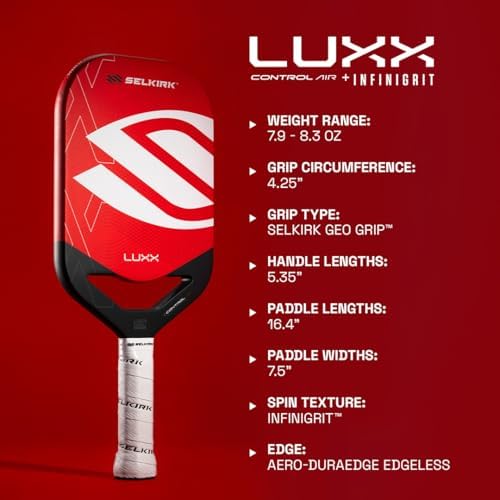 Selkirk Sport LUXX Control Pickleball Paddle - Carbon Fiber Paddles for Unmatched Control and Added Power | Selkirk Spo