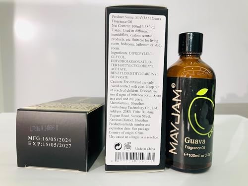 MAYJAM Sandalwood Essential Oil - Pure Fragrance Oil for Diffuser and Soap Candle Making, Ideal for Home and Office, 10