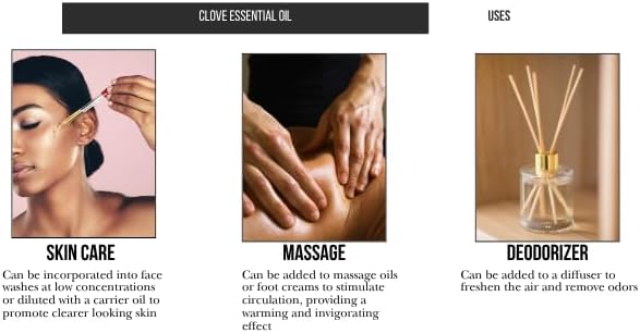 Premium Cinnamon Oil 4 Fl Oz for Cleaning and Aromatherapy - 100% Pure, Natural & Therapeutic - Perfect for Indoor and O