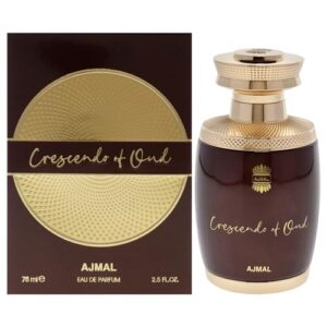 Ajmal Crescendo Of Oud Unisex Fragrance |5 oz EDP Spray for Every Occasion