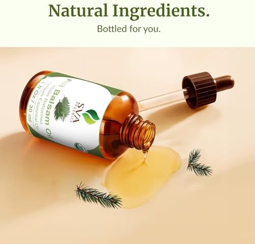 SVA Frankincense Essential Oil - 100% Natural Boswellia Carterii Oil for Aromatherapy and Skin Care - 1 Fl Oz with Dropp