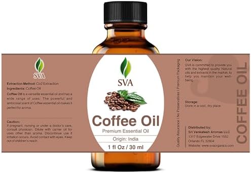 SVA Frankincense Essential Oil - 100% Natural Boswellia Carterii Oil for Aromatherapy and Skin Care - 1 Fl Oz with Dropp