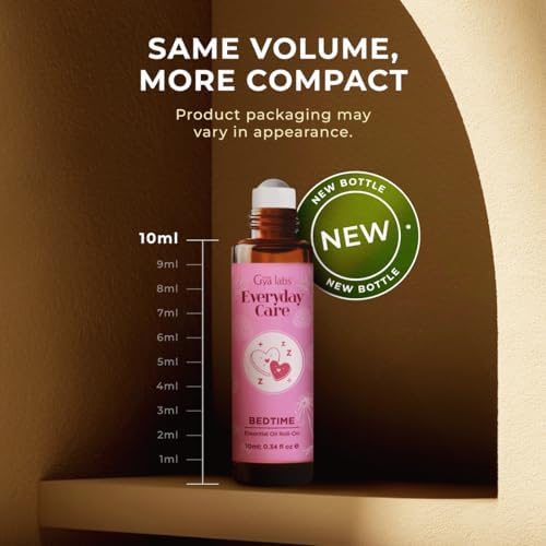 Gya Labs Frankincense & Somali Myrrh Essential Oil Roll On - Convenience - Camping Enthusiasts - Aromatherapy Relief, Cl