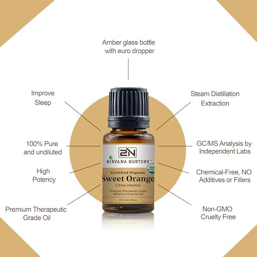 Sandalwood Essential Oil Aromatherapy Diffuser - Premium, Therapeutic Grade, for Calm and Relaxation | Sandalwood Essen