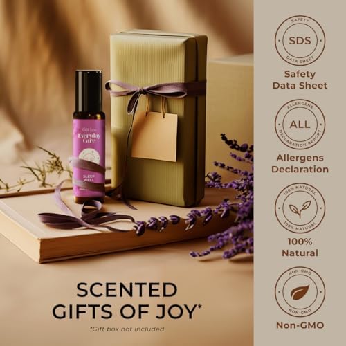 Gya Labs Frankincense & Somali Myrrh Essential Oil Roll On - Convenience - Camping Enthusiasts - Aromatherapy Relief, Cl