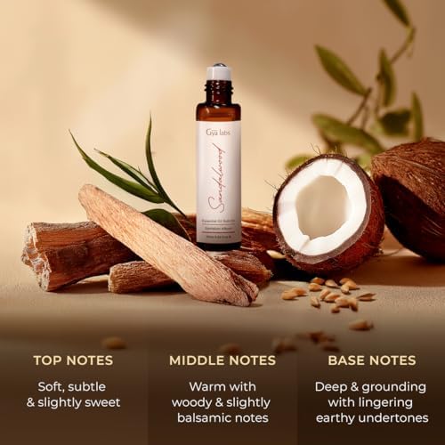 Gya Labs Frankincense & Somali Myrrh Essential Oil Roll On - Convenience - Camping Enthusiasts - Aromatherapy Relief, Cl