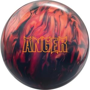 Hammer Anger Bowling Ball for Competitive Bowlers in Alley Scenes | Hammer Anger Bowling Ball with Superior Grip and Co