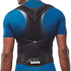 Back Brace Posture Corrector for Men and Women - Adjustable, Breathable and Comfortable Posture Support for Upper and Lo