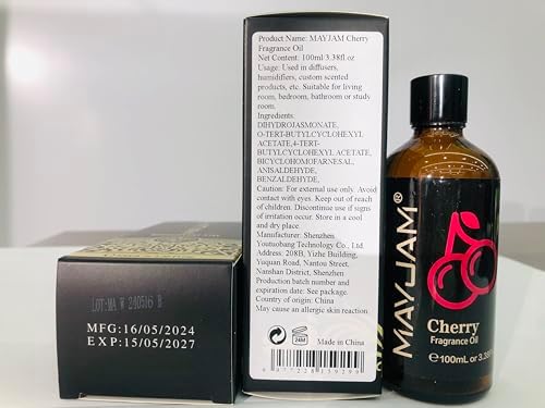 MAYJAM Sandalwood Essential Oil - Pure Fragrance Oil for Diffuser and Soap Candle Making, Ideal for Home and Office, 10