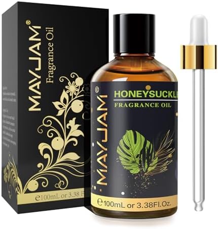 MAYJAM Sandalwood Essential Oil - Pure Fragrance Oil for Diffuser and Soap Candle Making, Ideal for Home and Office, 10