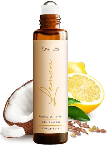 Gya Labs Frankincense & Somali Myrrh Essential Oil Roll On - Convenience - Camping Enthusiasts - Aromatherapy Relief, Cl