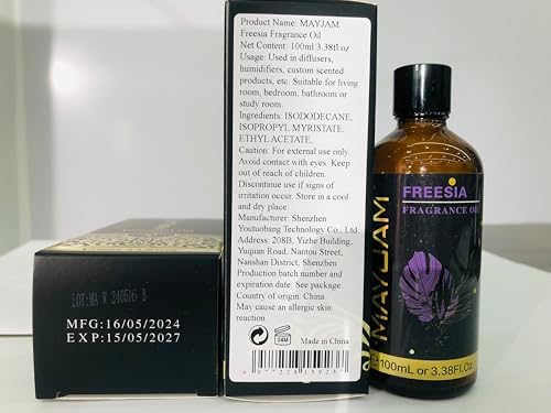 MAYJAM Sandalwood Essential Oil - Pure Fragrance Oil for Diffuser and Soap Candle Making, Ideal for Home and Office, 10