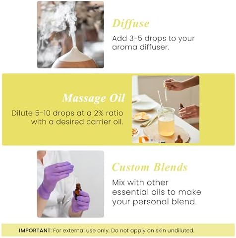 Handcraft Blends Organic Cedarwood Essential Oil - Premium Grade for Diffuser and Aromatherapy - USDA Organic - 1 Fl Oz