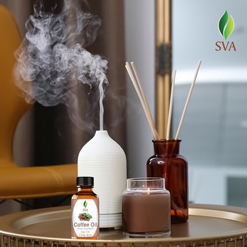 SVA Frankincense Essential Oil - 100% Natural Boswellia Carterii Oil for Aromatherapy and Skin Care - 1 Fl Oz with Dropp