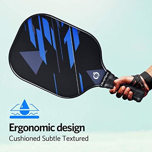 USAPA Approved Lightweight Pickleball Rackets for Casual Players | Durable Fiberglass Surface Picks with Polypropylene