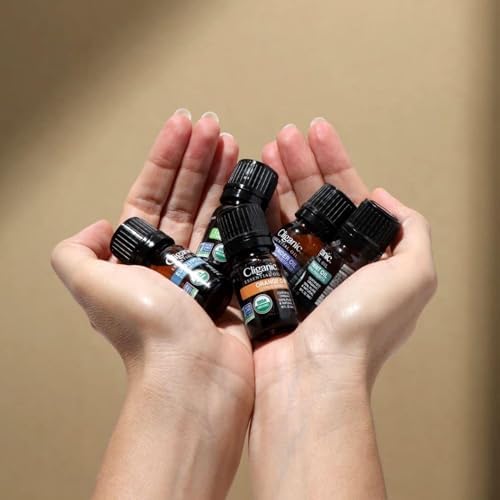 Cliganic Organic Frankincense Essential Oil - Boswellia Serrata, 100% Pure Natural Undiluted, for Stress Relief and Rela