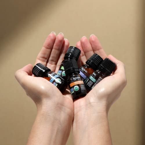 Cliganic Organic Frankincense Essential Oil - Boswellia Serrata, 100% Pure Natural Undiluted, for Stress Relief and Rela