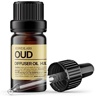 Santal Diffuser Oil Amber Coco Vanilla Cedar Sandalwood Musk for Home Fragrance Projects(.33 oz/10 ml) Santal Diffuser