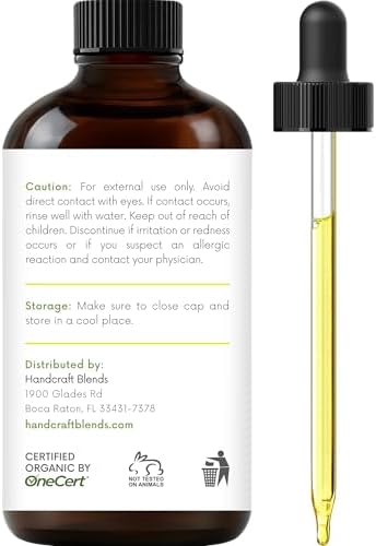 Handcraft Blends Organic Cedarwood Essential Oil - Premium Grade for Diffuser and Aromatherapy - USDA Organic - 1 Fl Oz