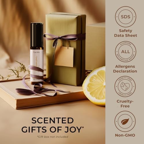 Gya Labs Frankincense & Somali Myrrh Essential Oil Roll On - Convenience - Camping Enthusiasts - Aromatherapy Relief, Cl