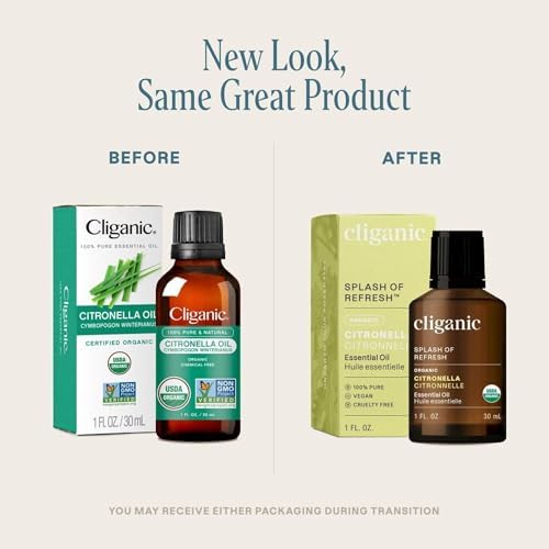 Cliganic Organic Frankincense Essential Oil - Boswellia Serrata, 100% Pure Natural Undiluted, for Stress Relief and Rela