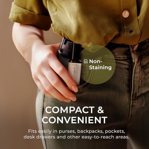 Gya Labs Frankincense & Somali Myrrh Essential Oil Roll On - Convenience - Camping Enthusiasts - Aromatherapy Relief, Cl