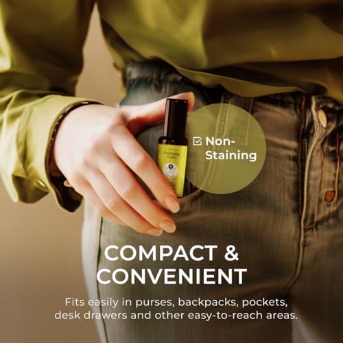 Gya Labs Frankincense & Somali Myrrh Essential Oil Roll On - Convenience - Camping Enthusiasts - Aromatherapy Relief, Cl