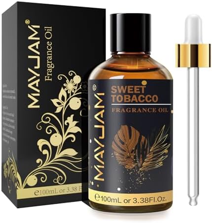 MAYJAM Sandalwood Essential Oil - Pure Fragrance Oil for Diffuser and Soap Candle Making, Ideal for Home and Office, 10