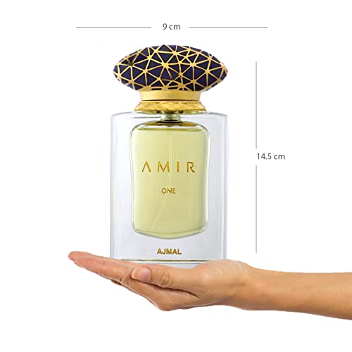 Ajmal Amir One Eau de Parfum 1.7 Fl Oz | Long-Lasting Arabic Perfume for Men & Women | Floral, Spicy & Ambery Oriental F