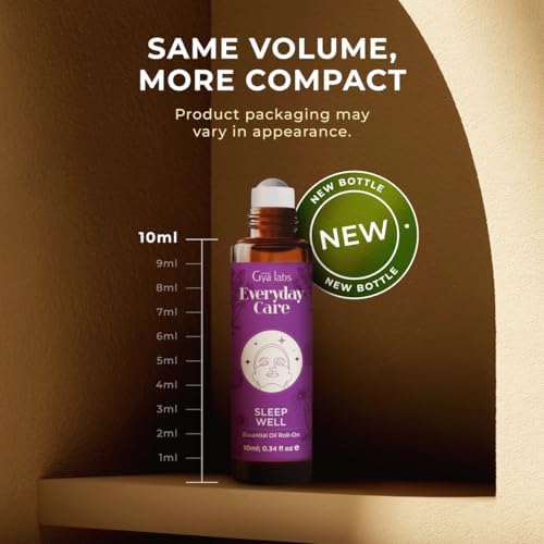 Gya Labs Frankincense & Somali Myrrh Essential Oil Roll On - Convenience - Camping Enthusiasts - Aromatherapy Relief, Cl