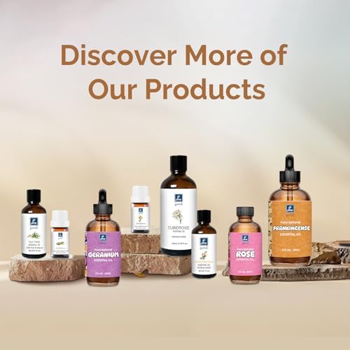 100% Pure Sandalwood Oil for Diffuser, Skin, Hair, & Body | Sandalwood Essential Oil for Men & Women, Aromatherapy & Ma