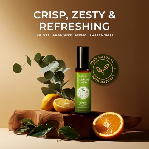 Gya Labs Frankincense & Somali Myrrh Essential Oil Roll On - Convenience - Camping Enthusiasts - Aromatherapy Relief, Cl