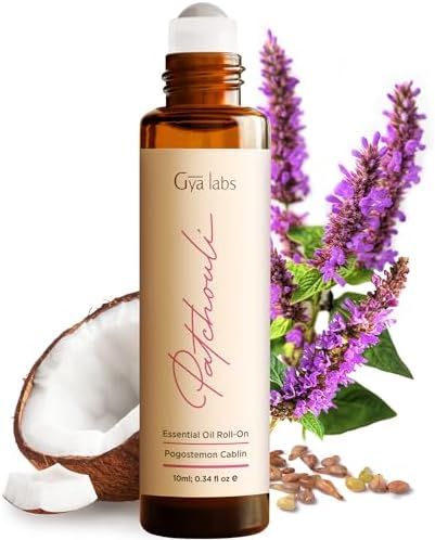 Gya Labs Frankincense & Somali Myrrh Essential Oil Roll On - Convenience - Camping Enthusiasts - Aromatherapy Relief, Cl