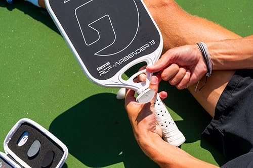 GAMMA RCF Airbender Pickleball Paddle, Raw Carbon Fiber, Shock Absorbing Gel Insert for Smooth Hits | GAMMA RCF Airbend