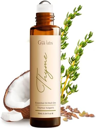 Gya Labs Frankincense & Somali Myrrh Essential Oil Roll On - Convenience - Camping Enthusiasts - Aromatherapy Relief, Cl