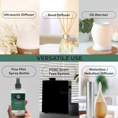 Aroma Country Fraser Fir Christmas Tree Oil - Luxury Essential Oils for Diffuser & Air Freshener - Natural Home Fragranc