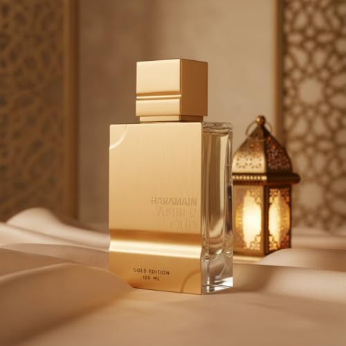 Al Haramain Amber Oud Gold Edition Eau De Parfum Spray - Long-Lasting Amber Cologne for Women & Men Al Haramain Amber Ou