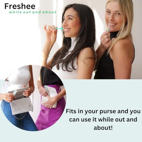 Freshee Paste 5 in 1 Disposable Mini Toothbrush Travel Set