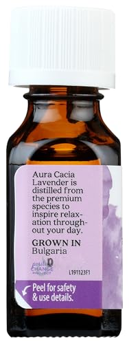 Aura Cacia Sandalwood Essential Oil for Skin Care and Centering Aura Cacia Sandalwood Essential Oil Jojoba Oil 0.5 fl.