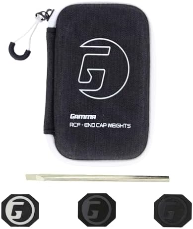 GAMMA RCF Airbender Pickleball Paddle, Raw Carbon Fiber, Shock Absorbing Gel Insert for Smooth Hits | GAMMA RCF Airbend