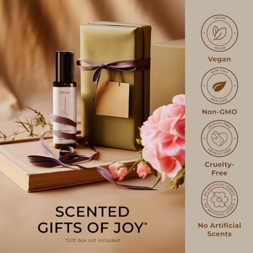 Gya Labs Frankincense & Somali Myrrh Essential Oil Roll On - Convenience - Camping Enthusiasts - Aromatherapy Relief, Cl